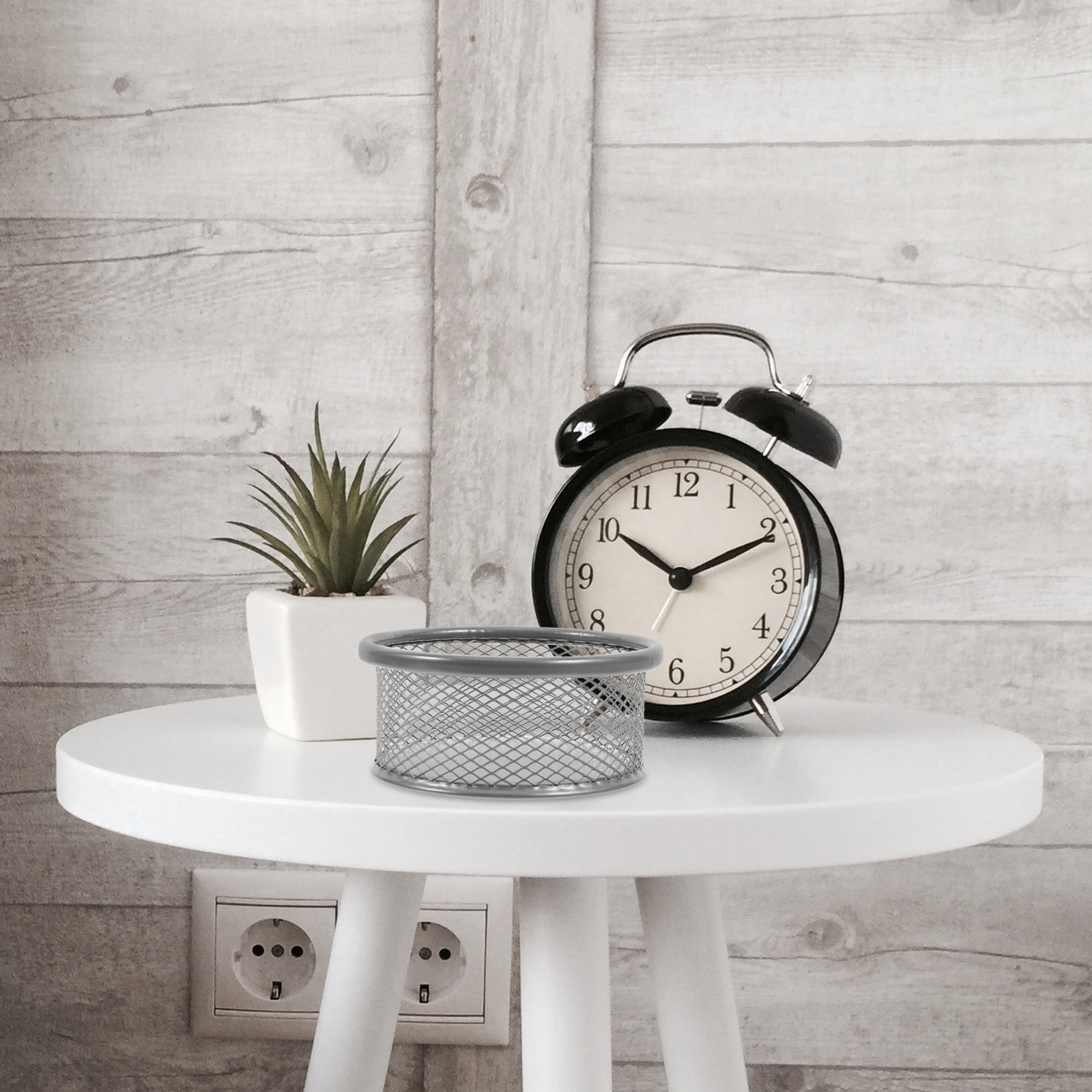 Paper Basket Mesh - 4 Pezzi Porta Clip in Ferro,