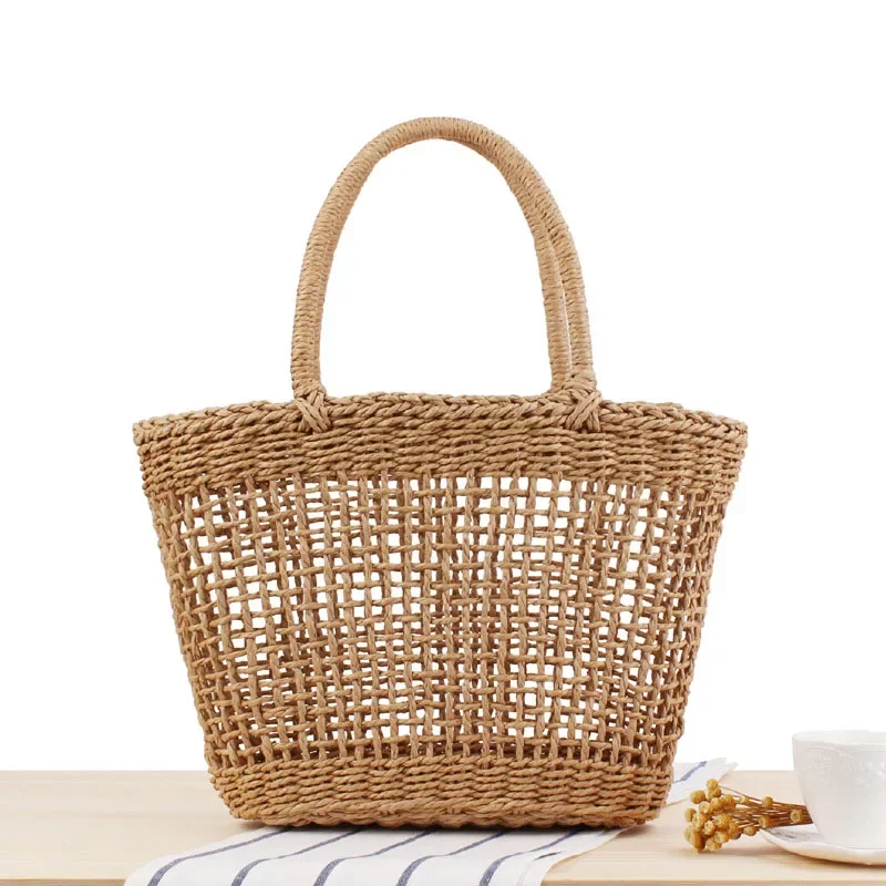 Paper Basket Mesh - Borsa da donna fatta a mano