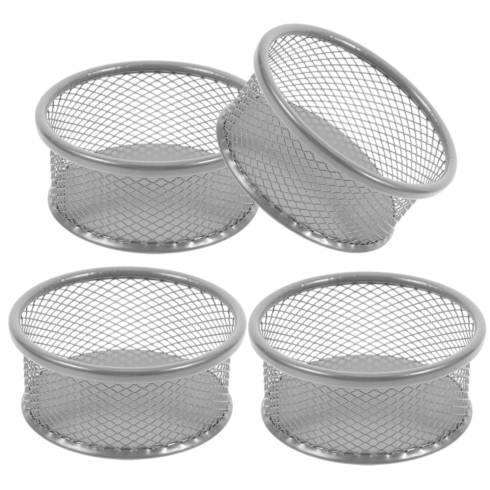4 Pezzi Porta Clip in Metallo, - Paper Basket Mesh recensione e prezzo