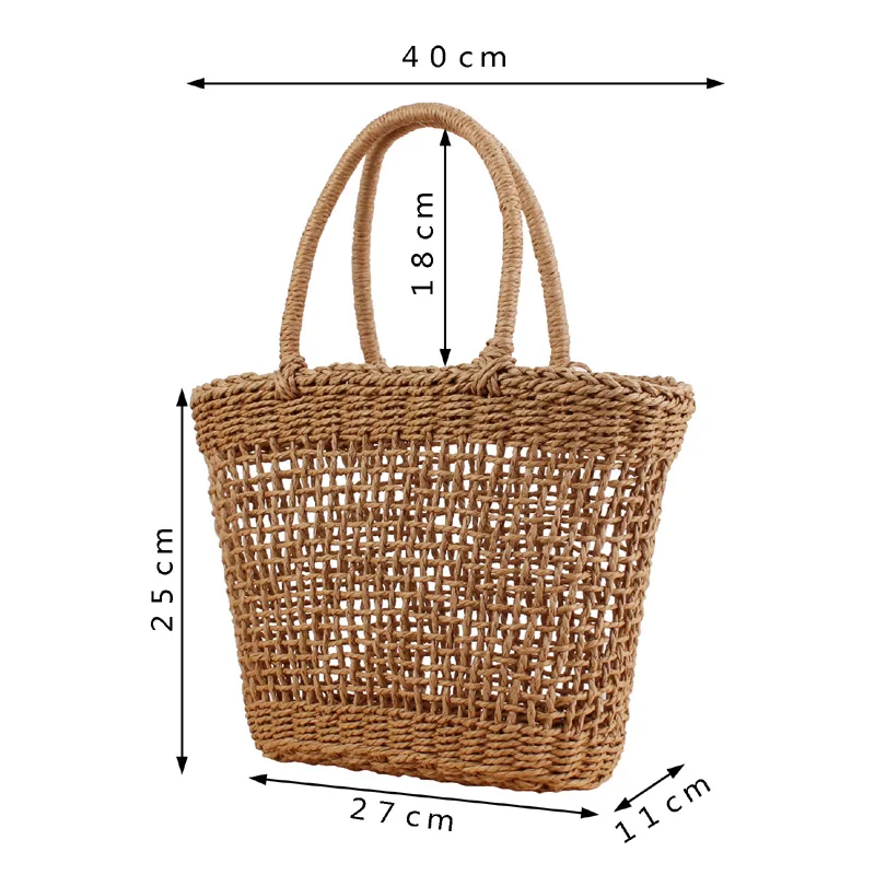 Borsa da donna fatta a mano Bo - Paper Basket Mesh recensione e prezzo